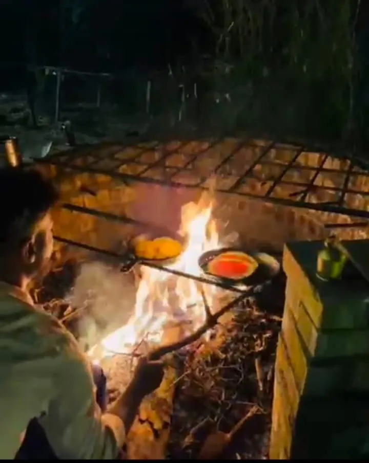 Woodfire cooking at Orchard Table